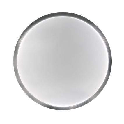 Mennyezeti lámpa BENEDYKT 2xE27/20W/230V átm. 33 cm ezüst