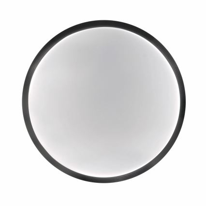 Mennyezeti lámpa BENEDYKT 2xE27/20W/230V átm. 33 cm fekete