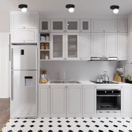 Mennyezeti lámpa BIBIONE 1xG9/25W/230V fekete