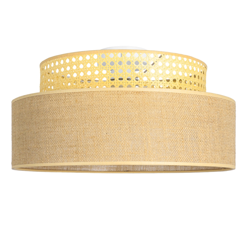 Mennyezeti lámpa BOHO 1xE27/60W/230V átm. 40 cm rattan