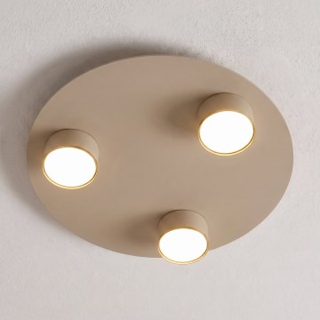 Mennyezeti lámpa BOLX 3xGX53/10W/230V bézs