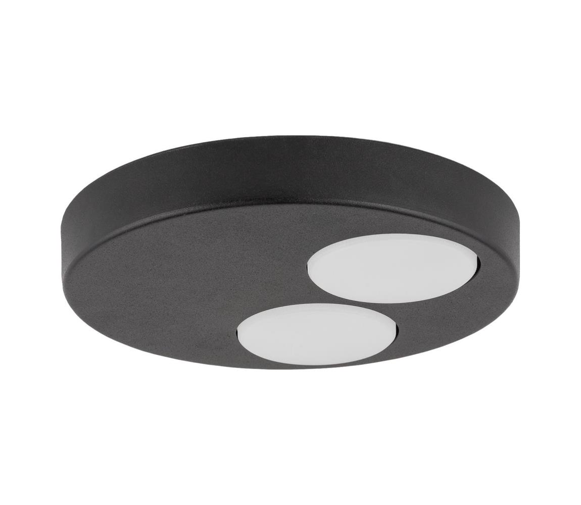 Mennyezeti lámpa BROS 2xGX53/12W/230V fekete 40831