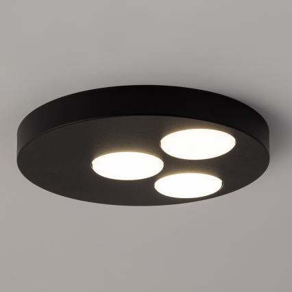Mennyezeti lámpa BROS 3xGX53/12W/230V fekete