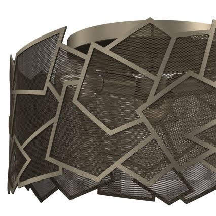 Mennyezeti lámpa CAMO 3xE27/15W/230V arany