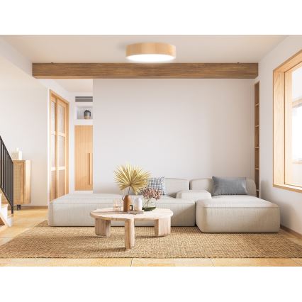 Mennyezeti lámpa CLEO 2xE27/24W/230V á. 27,5 cm fenyő