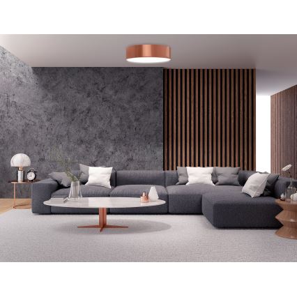 Mennyezeti lámpa CLEO 3xE27/24W/230V á. 40 cm réz