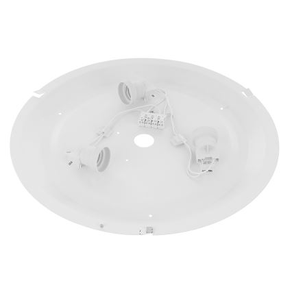 Mennyezeti lámpa CLEO 3xE27/24W/230V á. 40 cm réz