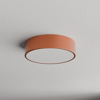 Mennyezeti lámpa mozgás- és alkonyérzékelővel CLEO, 2xE27/24W/230V, átm. 30 cm, rézszínű