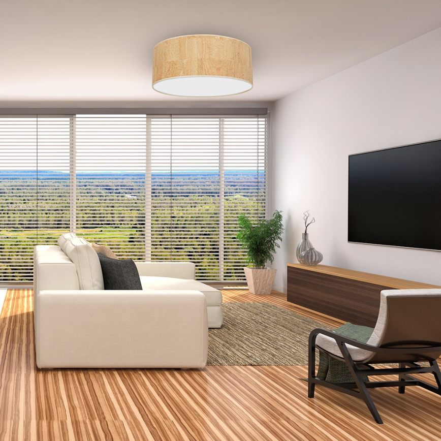 Mennyezeti lámpa CORK 3xE27/60W/230V