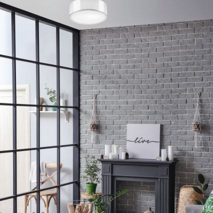 Mennyezeti lámpa DANTE 1xE27/60W/230V á. 26 cm fényes króm