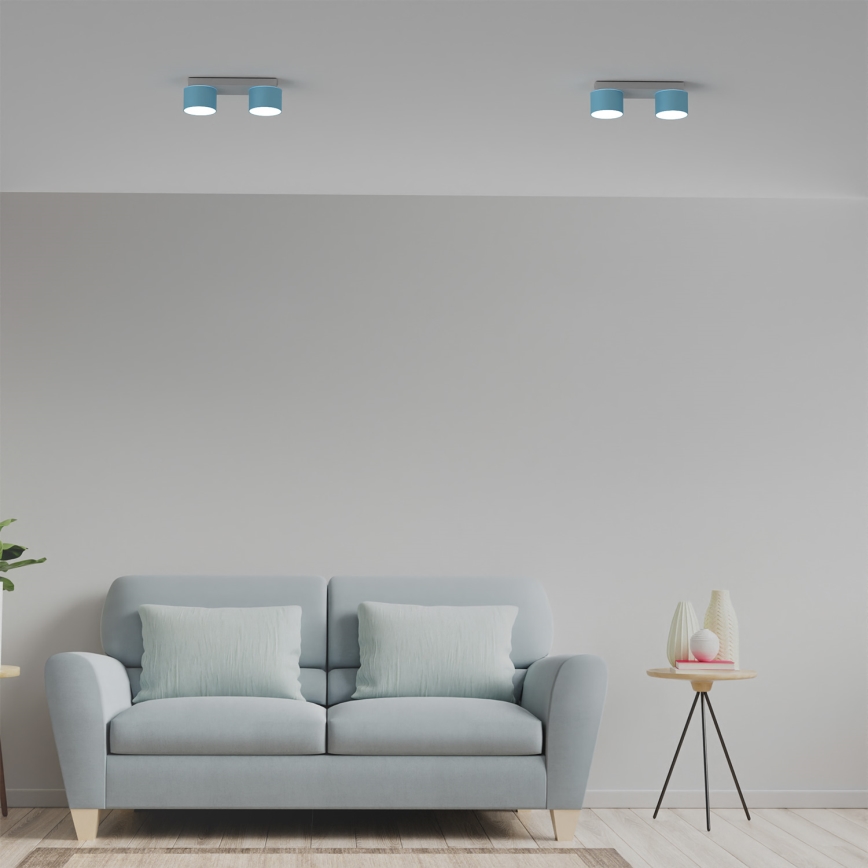 Mennyezeti lámpa DIXIE 2xGX53/11W/230V kék