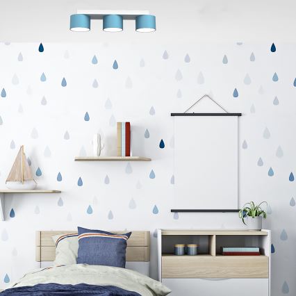 Mennyezeti lámpa DIXIE 3xGX53/11W/230V kék