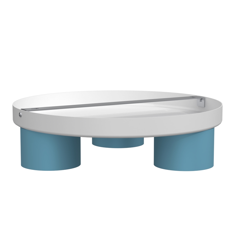 Mennyezeti lámpa DIXIE 3xGX53/11W/230V kék