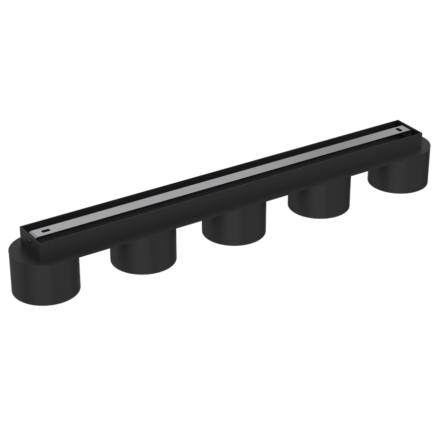 Mennyezeti lámpa DIXIE 5xGX53/11W/230V fekete