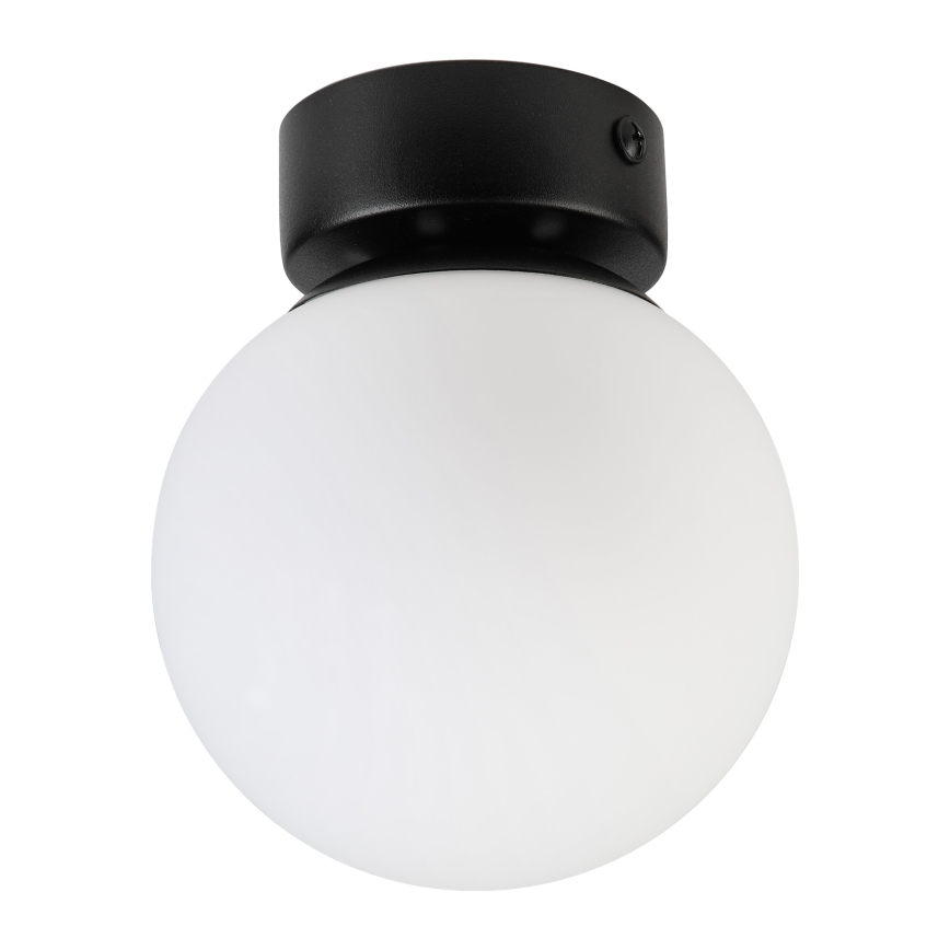 Mennyezeti lámpa ELIAS 1xE14/5W/230V átm. 13 cm fekete/fehér