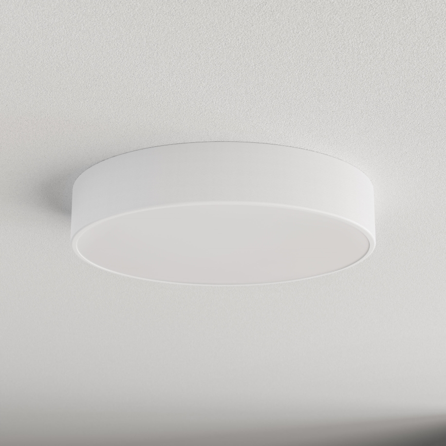 Mennyezeti lámpatest mozgás- és alkonyatérzékelővel CLEO 3xE27/24W/230V átm. 40 cm fehér