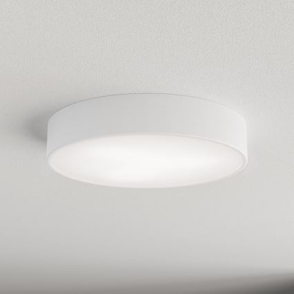 Mennyezeti lámpatest mozgás- és alkonyatérzékelővel CLEO 3xE27/24W/230V átm. 40 cm fehér