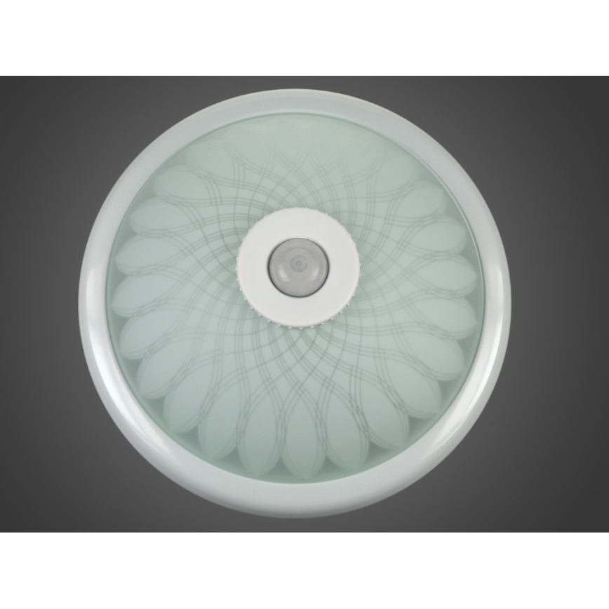 Mennyezeti lámpa érzékelővel PLAFON 2xE27/80W/230V