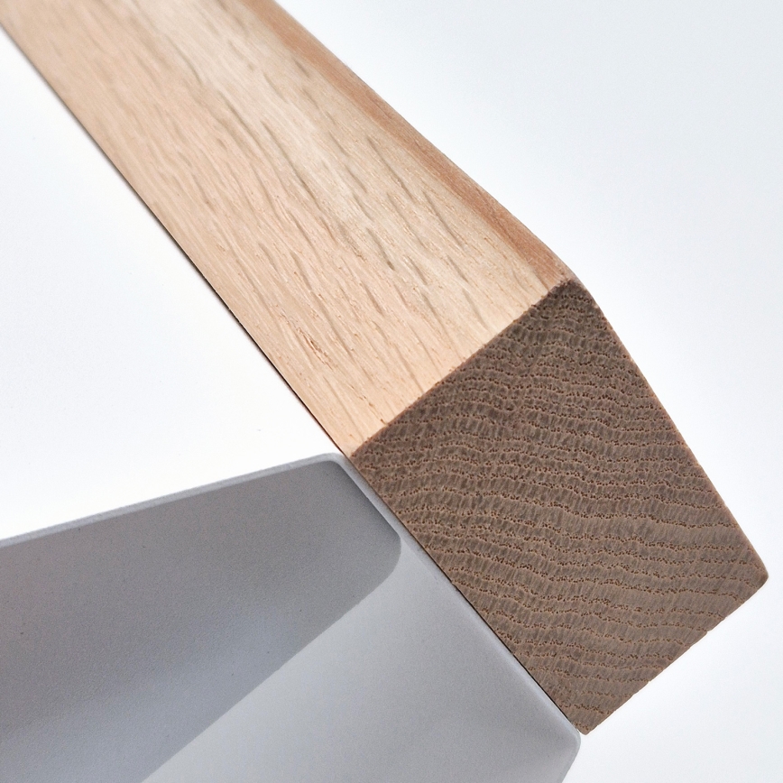 Mennyezeti lámpa ESME 2xE27/15W/230V fehér/tölgy