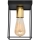 Mennyezeti lámpa FINN 1xE27/15W/230V fekete/arany