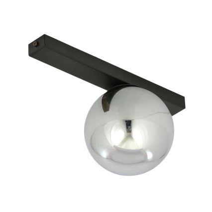 Mennyezeti lámpa FIT 1xE14/10W/230V fekete/szürke