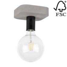 Mennyezeti lámpa FORTAN 1xE27/60W/230V - FSC minősítéssel
