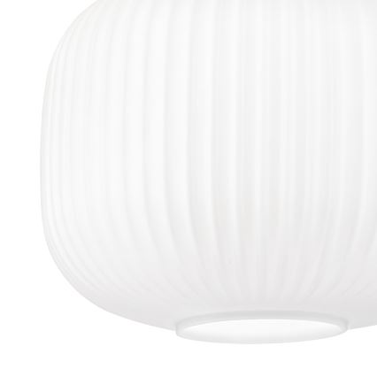 Mennyezeti lámpa HARMA WOOD 1xE27/15W/230V tölgy/fehér átm. 25 cm