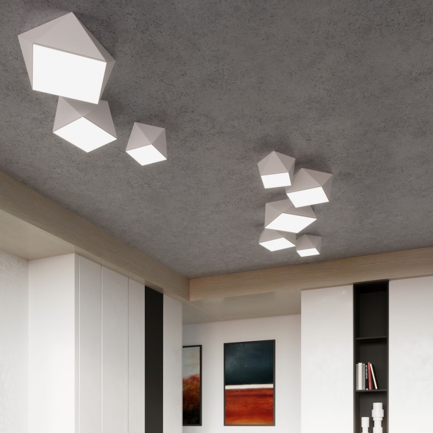 Mennyezeti lámpa HEXA 2xE27/60W/230V fehér