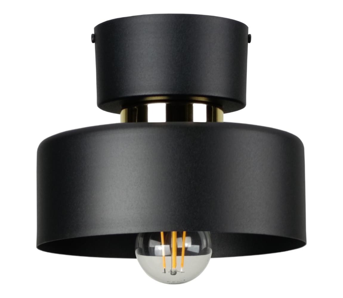 Keter Lighting Mennyezeti lámpa IGNIA 1xE27/60W/230V fekete/arany 3394