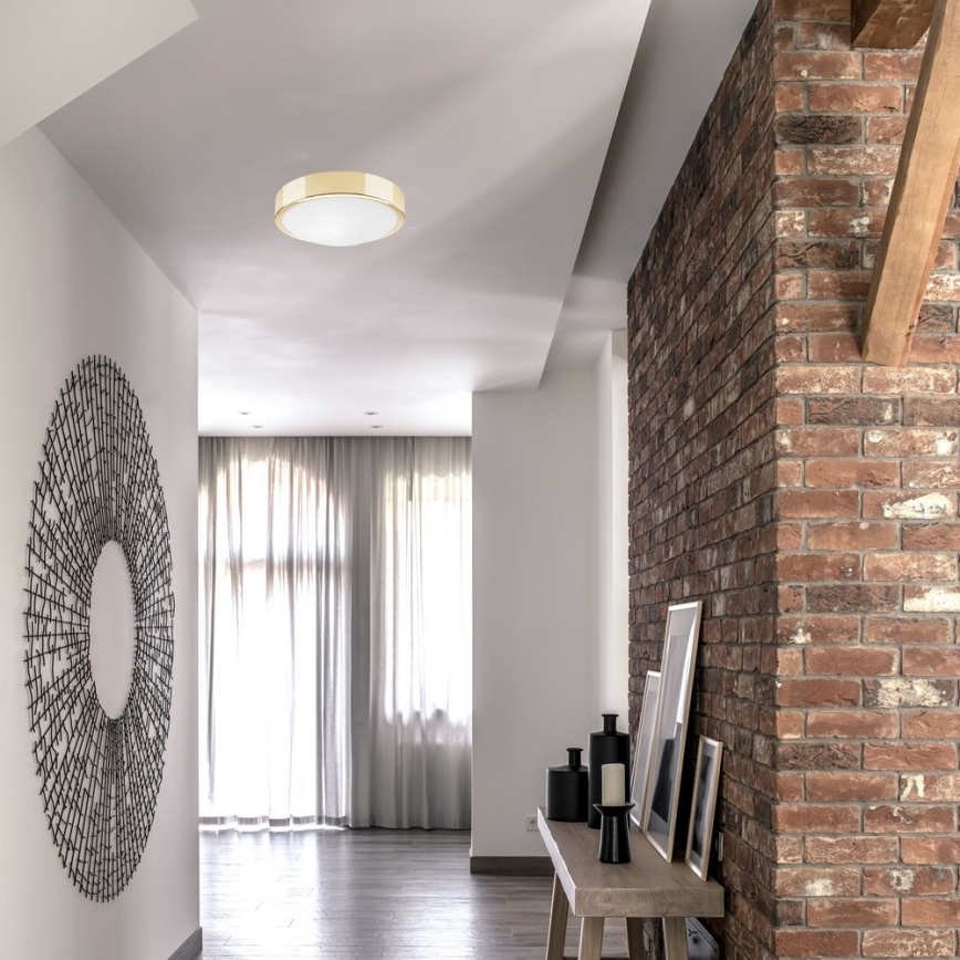 Mennyezeti lámpa JONAS 1xE27/60W/230V á. 26 cm arany