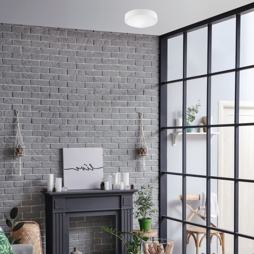 Mennyezeti lámpa JONAS 1xE27/60W/230V á. 26 cm fehér