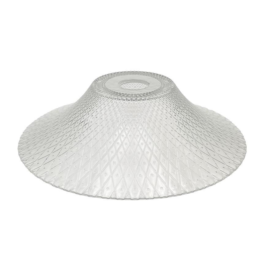 Mennyezeti lámpa JULL WOOD 1xE27/15W/230V tölgy/átlátszó átm. 34 cm
