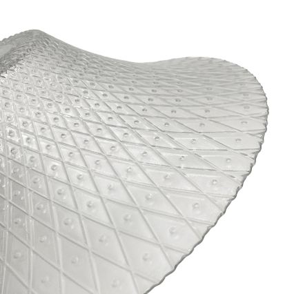 Mennyezeti lámpa JULL WOOD 1xE27/15W/230V tölgy/átlátszó átm. 34 cm
