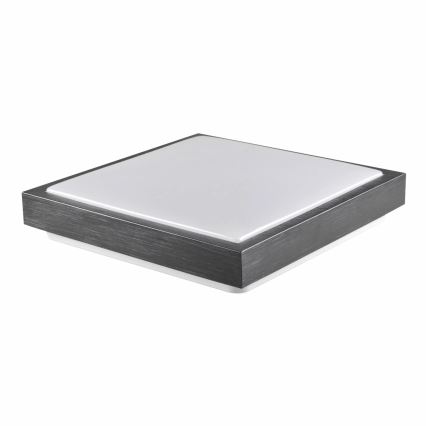 Mennyezeti lámpa KAZIMIERZ 2xE27/20W/230V 29,5x29,5 cm fekete