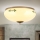 Mennyezeti lámpa LANDHAUS 2xE27/60W/230V Ø 28 cm bronz/bézs/zöld