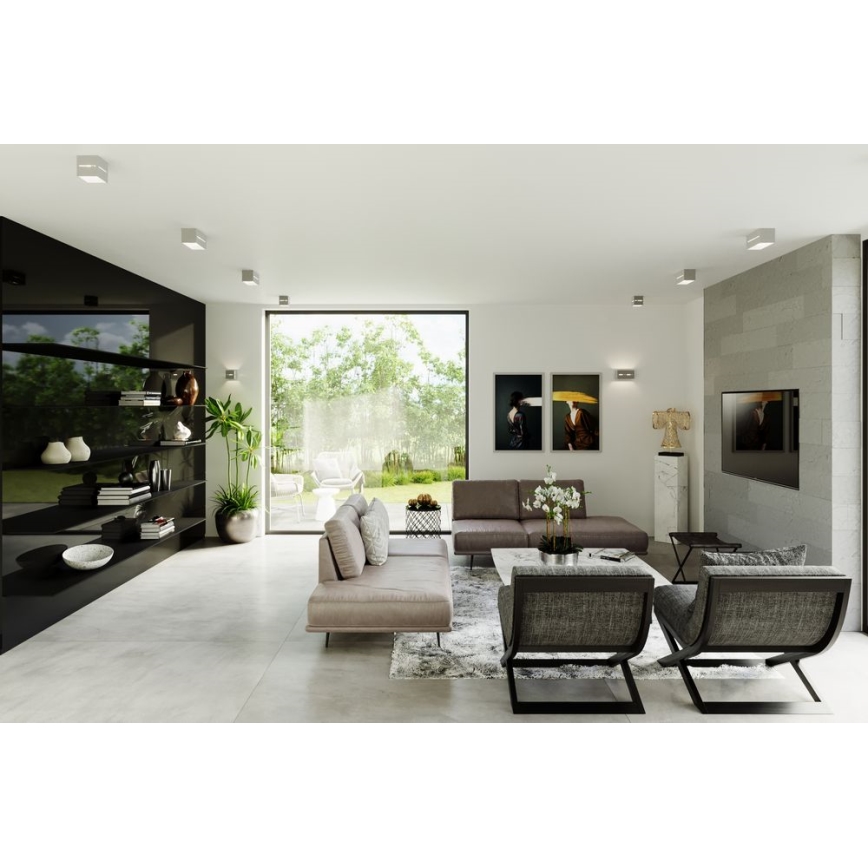 Mennyezeti lámpa LOBO 2xGU10/40W/230V szürke