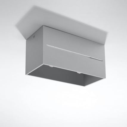 Mennyezeti lámpa LOBO 2xGU10/40W/230V szürke