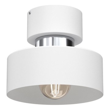 Mennyezeti lámpa MARTI 1xE27/15W/230V fehér/fényezett króm