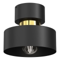 Mennyezeti lámpa MARTI 1xE27/15W/230V fekete/arany