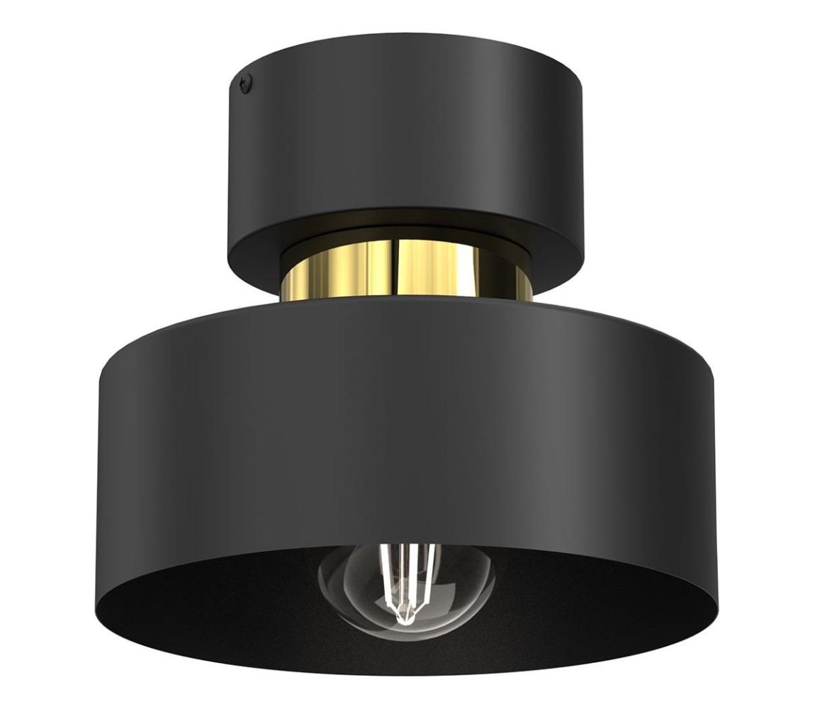 Mennyezeti lámpa MARTI 1xE27/15W/230V fekete/arany 9990