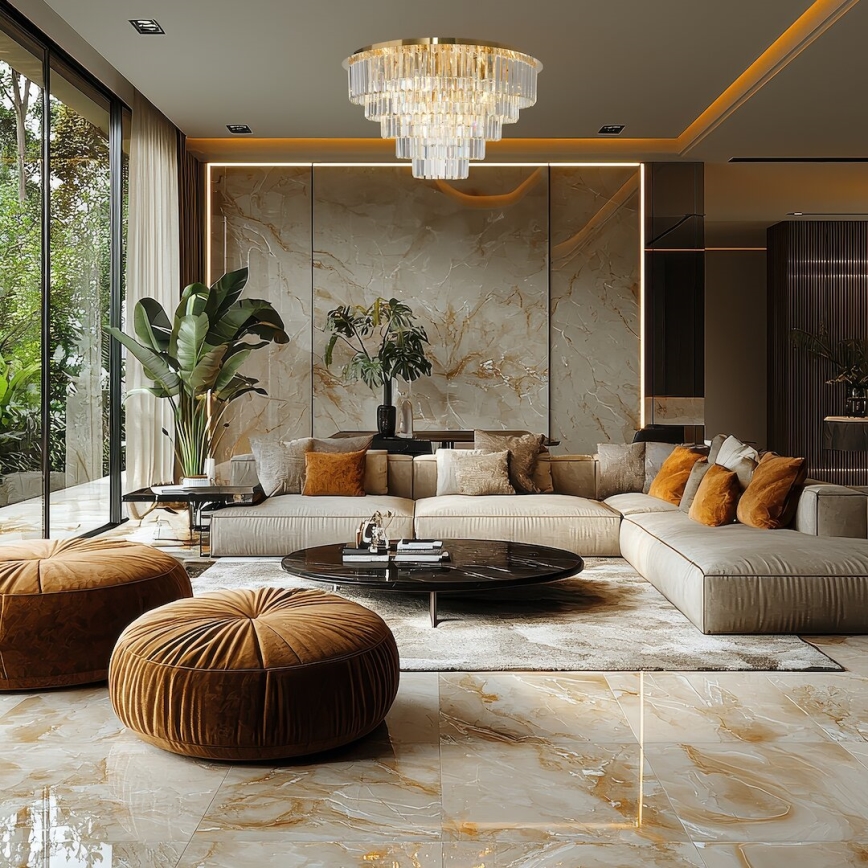 Mennyezeti lámpa MILANO 12xE14/40W/230V arany