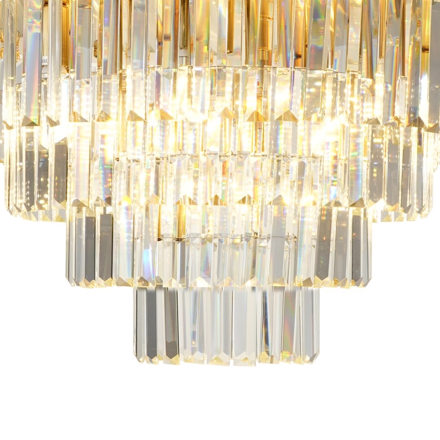 Mennyezeti lámpa MILANO 9xE14/40W/230V arany