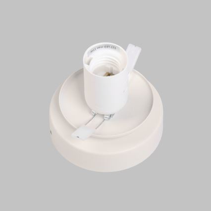 Mennyezeti lámpa MOONLIGHT 1xE27/15W/230V Ø 16 cm krémszínű