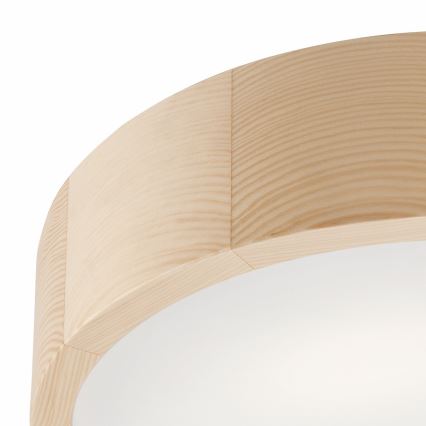 Mennyezeti lámpa NATURAL 2xE27/60W/230V, átmérő 37,5 cm, fenyő