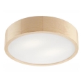 Mennyezeti lámpa NATURAL 2xE27/60W/230V Ø 37,5 cm, fenyő
