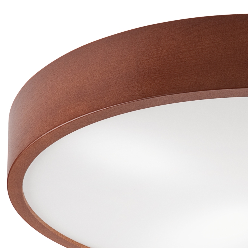 Mennyezeti lámpa NATURAL 4xE27/60W/230V ø 57,5 cm fenyő/barna