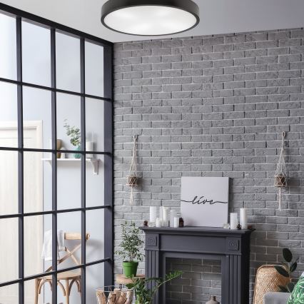 Mennyezeti lámpa NATURAL 4xE27/60W/230V ø 57,5 cm wenge/fenyő