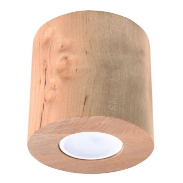 Mennyezeti lámpa ORBIS 1xGU10/40W/230V bükkfa