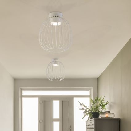 Mennyezeti lámpa OVELLA 1xGX53/10W/230V átm. 25 cm krémszínű