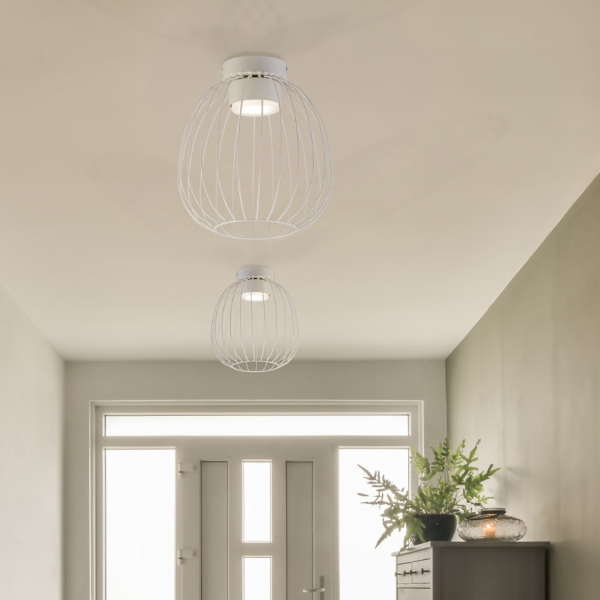 Mennyezeti lámpa OVELLA 1xGX53/10W/230V átm. 25 cm krémszínű